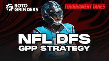 NFL DFS Expert Tournament Strategy for Week 15 on DraftKings & FanDuel