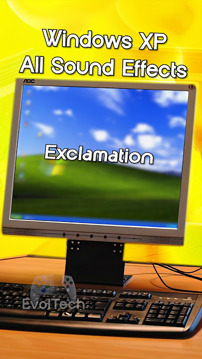 Windows XP All Sound Effects