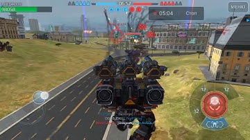 WAR ROBOTS TEST SERVER - NEW MAP ROME AND NEW WEAPON CHIMERA