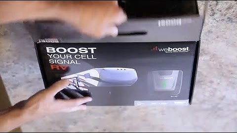 weBoost RV 4G Cell Phone Signal Booster Hands-On Easy Installation Guide