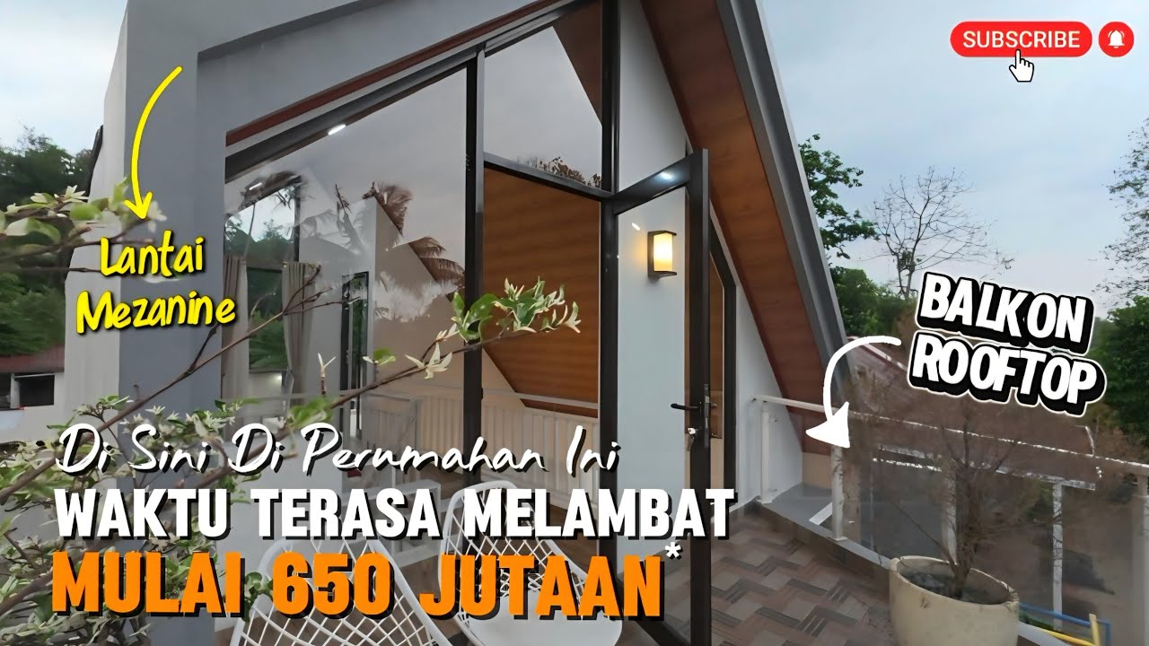 RUMAH CANTIK RASA VILLA DEKAT ALUN² DEPOK