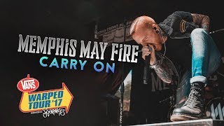 Memphis May Fire - "Carry On" LIVE! Vans Warped Tour 2017 chords