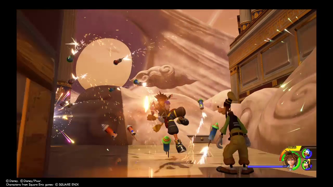 [PS4; KINGDOM HEARTS Ⅲ] Keyblade: Midnight Keyblade (Finisher: Ars ...