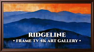 Ridgeline: Twelve Lights — 2 Hour Abstract Art Screensaver for Frame TV screenshot 5