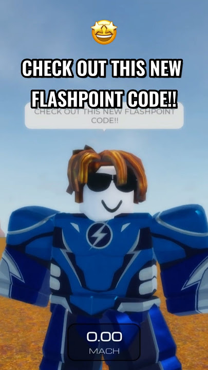 THE MOST BROKEN FLASHPOINT CODE!! 💥 #flashpoint #roblox