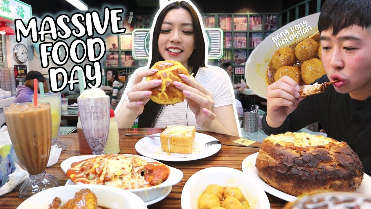 Hong Kong v Malaysian Food in Australia (MASSIVE FOOD DAY)