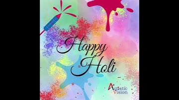 Holi social media post | happy holi | holi status