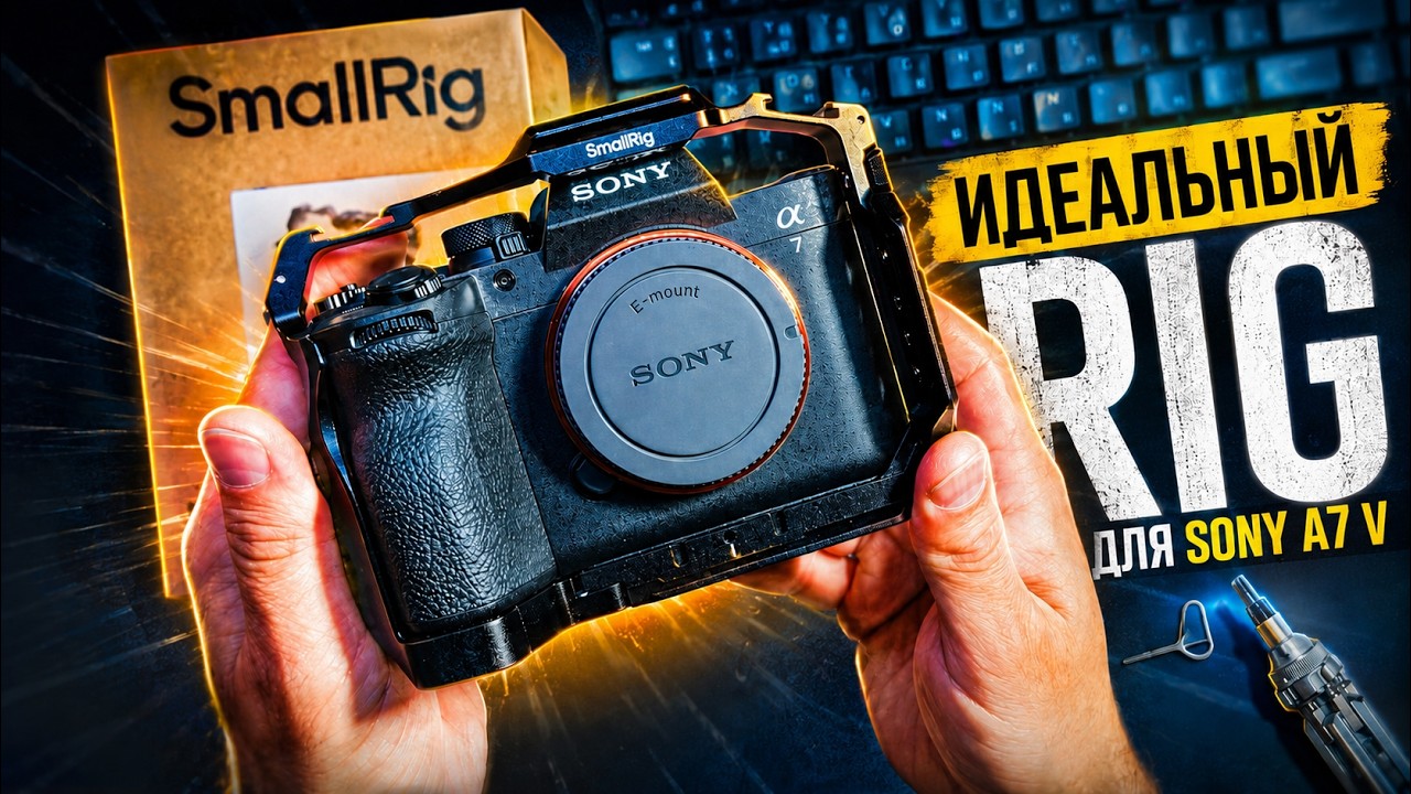 Ð Ð°ÑÐ¿Ð°ÐºÐ¾Ð²ÐºÐ° ÐºÐ»ÐµÑ‚ÐºÐ¸ SmallRig 6024 HawkLock Ð´Ð»Ñ Sony a7V/a7RV/a7IV