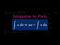 CALCULUS 2 | Integration by Parts (Examples): Indefinite and Definite Integrals