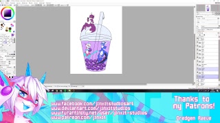 Jinxit Art Live Stream [QnA] w/Flinx