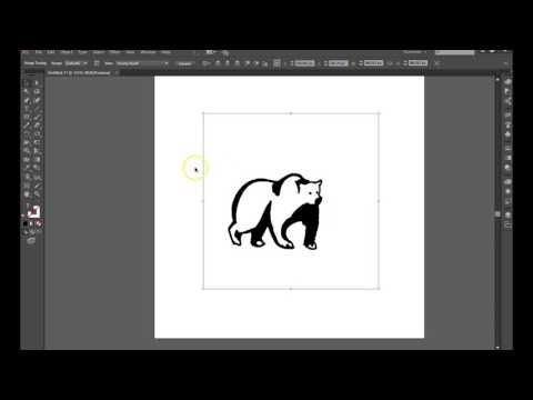 Video: Hvordan Returnere Tekstobjekter Og Bitmaps Til Horisontal Posisjon I Adobe Illustrator