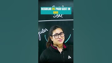 Difference between Regular vs Paid Seats in BHU #cuet #ytshorts #class12 #cuet2025