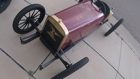 American Underslung Cyclekart short test drive Oct 2024