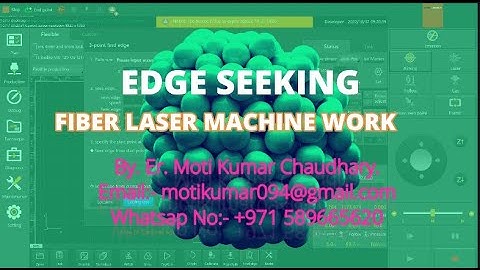 How to Make Edge Seeking Fiber Laser Machine in Cypcut Software. हिंदी में सीखें|| By Er. Moti Kumar