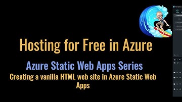 Azure Static Web Apps Series