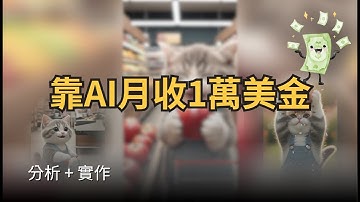 AI=被動收入⚡Edimakor 1分鐘生成爆款Shorts🐱腳本+角色+配音全自動💥被動收入月入破萬超離譜！完整分析+實作分享 #Edimakor實測