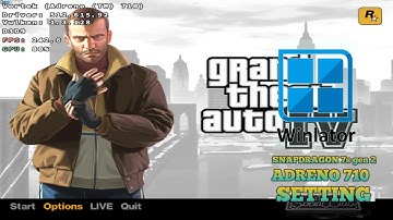 WINLATOR 10 / GTA IV game test / snapdragon 7s gen 2