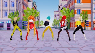 MMD Yandere Simulator X Miraculous BlaBlaBla