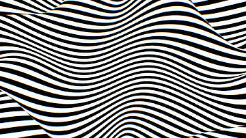 Black and White Optical Illusion Twisted Stripes Abstract Pattern Art Background | Ultra HD 4K