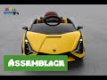 Assemblage lamborghini sian