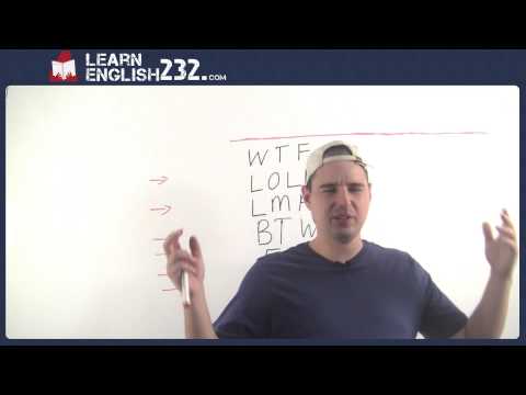 Common English Acronyms and Abbreviations - Lesson 21