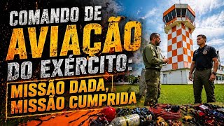 COMANDO DE AVIAÇÃO DO EXÉRCITO: RESPOSTA IMEDIATA À EMERGÊNCIA