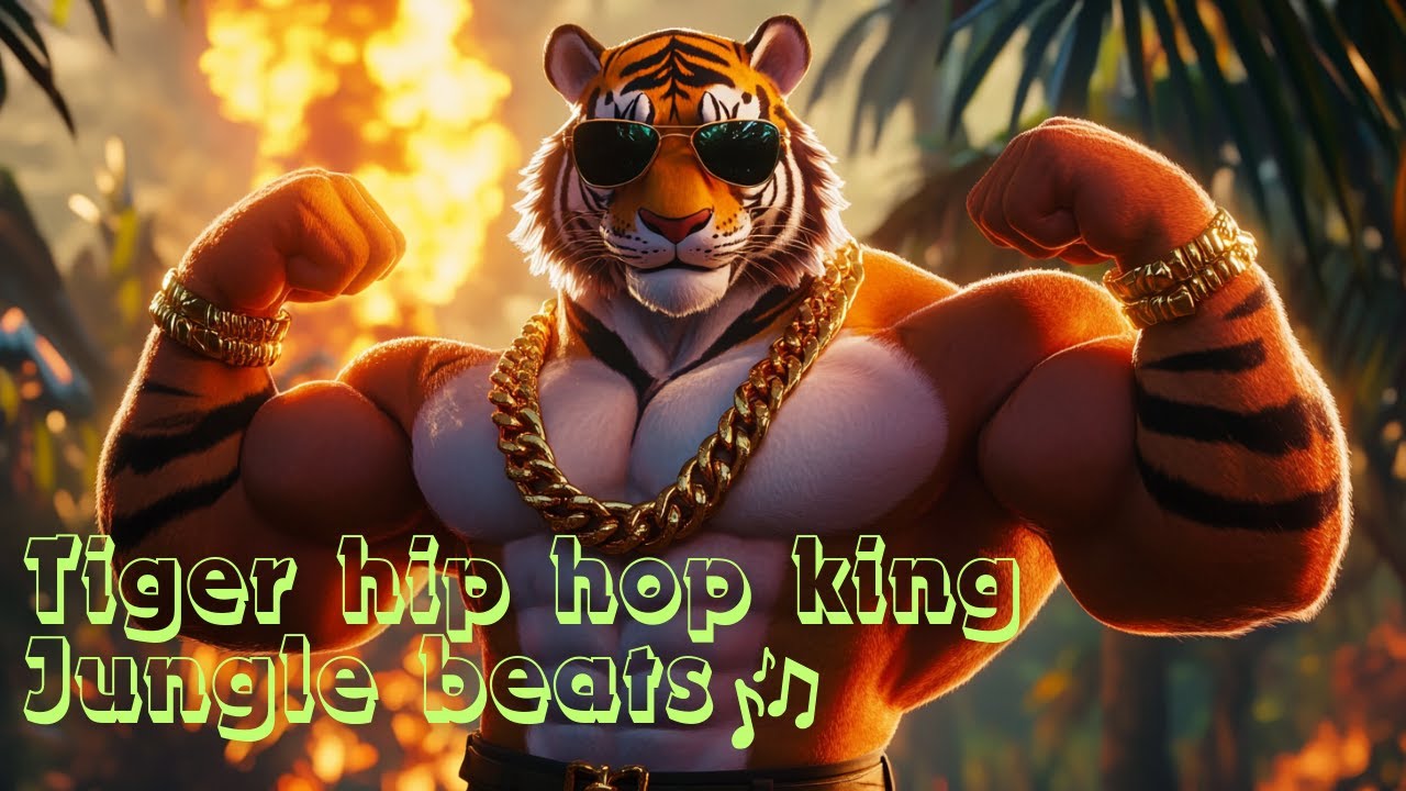 **Rap Roar! 🐯🔥 The Hip-Hop Tiger Drops a Wild Freestyle! 🎤😎 - YouTube
