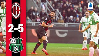AC Milan 2-5 Sassuolo | Highlights Serie A
