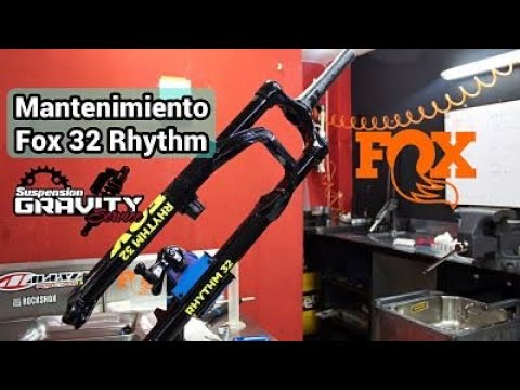 Service FOX Rhythm / Mantenimiento FOX 32 Rhythm - YouTube