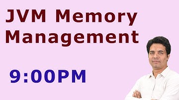Core Java Live Class | JVM Memory Management  in Java by Som Sir