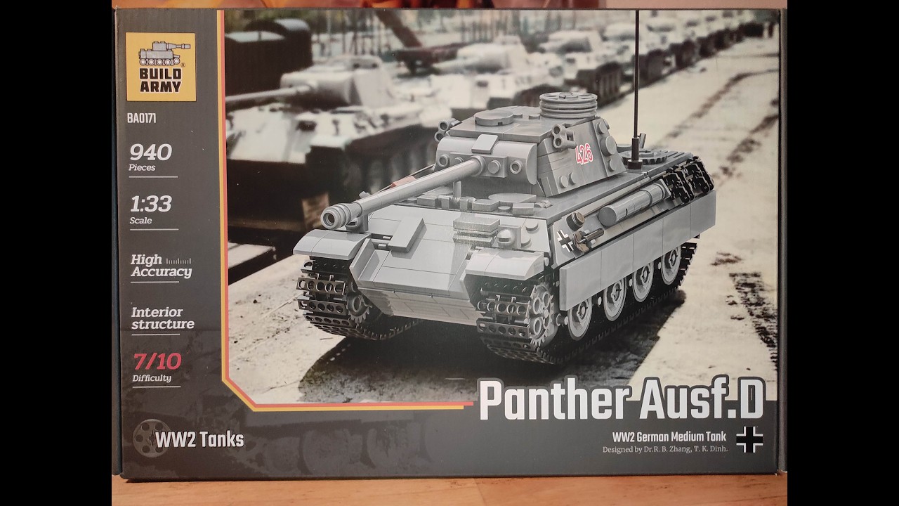 Panther Buildarmy BA0171 (Panther Ausführung D) #buildarmy #ww2