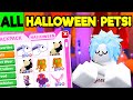 ALL THE HALLOWEEN PETS + INFORMATION ROUNDUP🎃 Adopt Me News (Roblox)