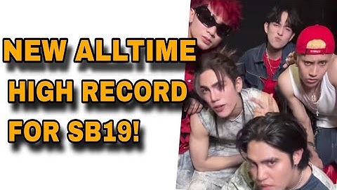 BREAKING: SB19 SET THEIR ANOTHER ALLTIME HIGH RECORD! | Esbi Updates