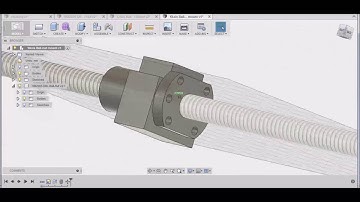 Fusion 360 Y Axis Ball Nut Mount