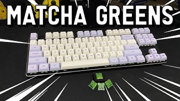 Akko CS Matcha Green Sound Test ASMR | GMMK TKL