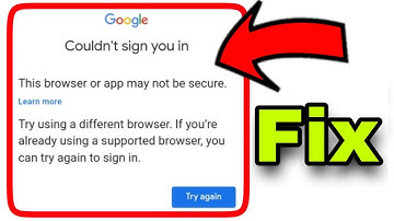 Google Chrome Fix Gmail Id Couldn