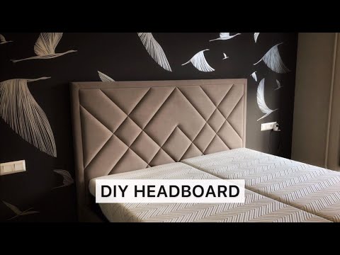 Video: Headboard Do-it-yourself (82 Foto): Cara Membuat Headboard Lembut Dan Kelas Master Dari Kayu, Ide Dekorasi, Dan Coupler Kereta