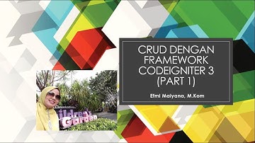 CRUD dengan Framework CodeIgniter 3 (Part 1) dgn Visual Studio Code