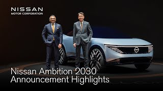 Nissan Ambition 2030 Announcement Highlights