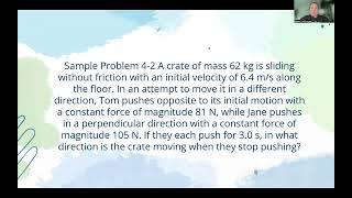 PHYS 121 Week 3 Lecture 1 - Motion in 3D