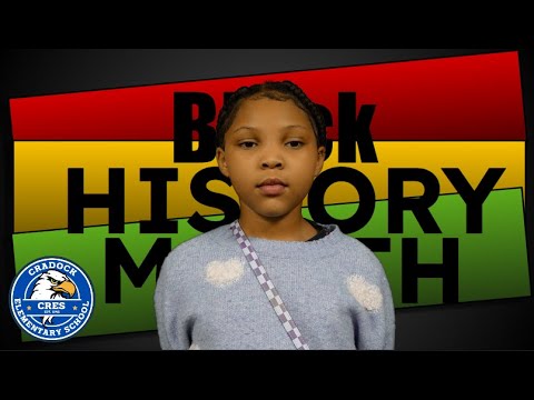 Debbie Allen mini bio for Black History Month at Cradock Elementary School