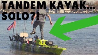 what happens when you take the Feelfree Tandem Kayak..solo?
