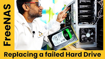 x22d Replacing a failed hard drive in my FreeNAS Server #FreeNAS #TrueNAS #ZFS