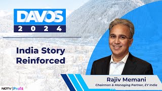 EY India’s Rajiv Memani Talks About India Story | Davos WEF 2024 | NDTV Profit