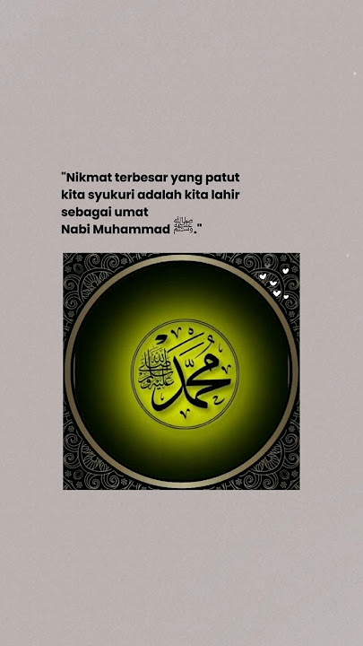 MasyaAllah, semoga kelak kita mendapat syafaat Nabi Muhammad#shorts#yanabisalamaalika