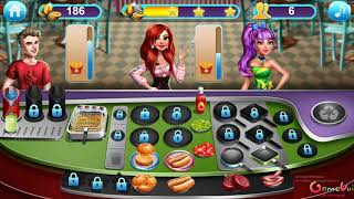 GAME NẤU ĂN ĐẦU BẾP LÀM BÁNH MÌ KẸP XÚC XÍCH screenshot 1