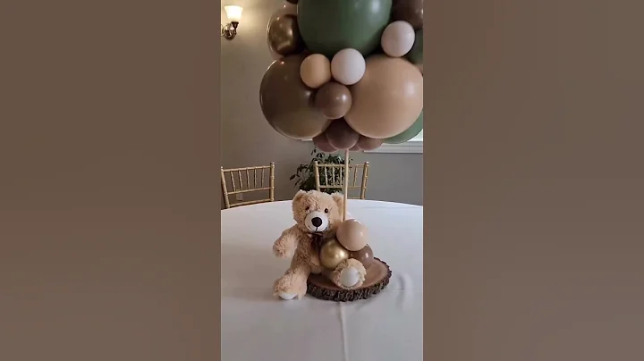 Grade from 1-10 🐻🎈Teddy bear Balloon Decor❤️🎥@balloonsbymarce Keep calm and stay inspired 💕