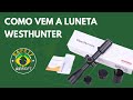 Como Vem a Luneta WestHunter 4 16x44 FFP /SAFETY AIRSOFT