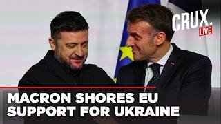 LIVE | French President Macron Hosts Top EU Official For Talks On Ukraine And European Defence