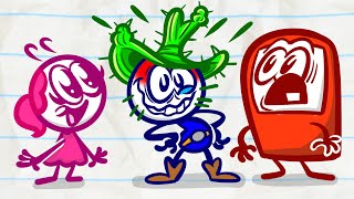 Cacti Of The Beholder | Pencilmation Cartoons!